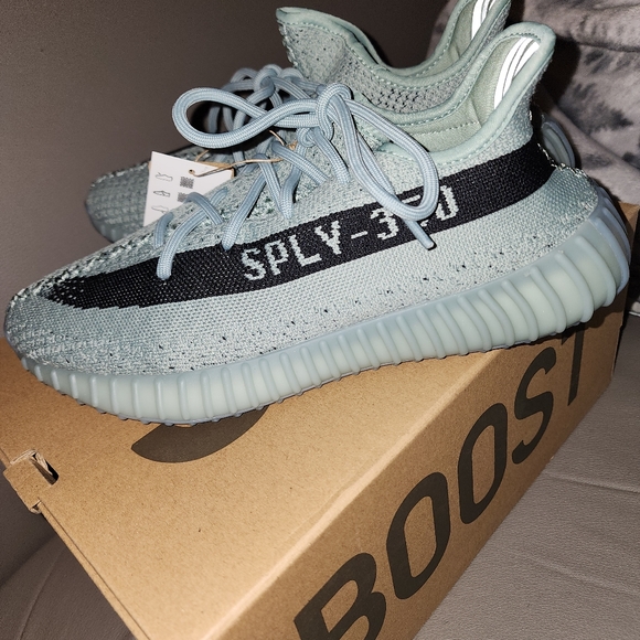 Men's Adidas Yeezy Boost 350 V2 SALT, Sz 8.5, New In Box - Picture 12 of 14